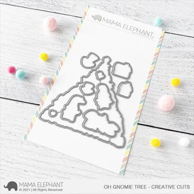Mama Elephant Creative Cuts - Oh Gnome Tree